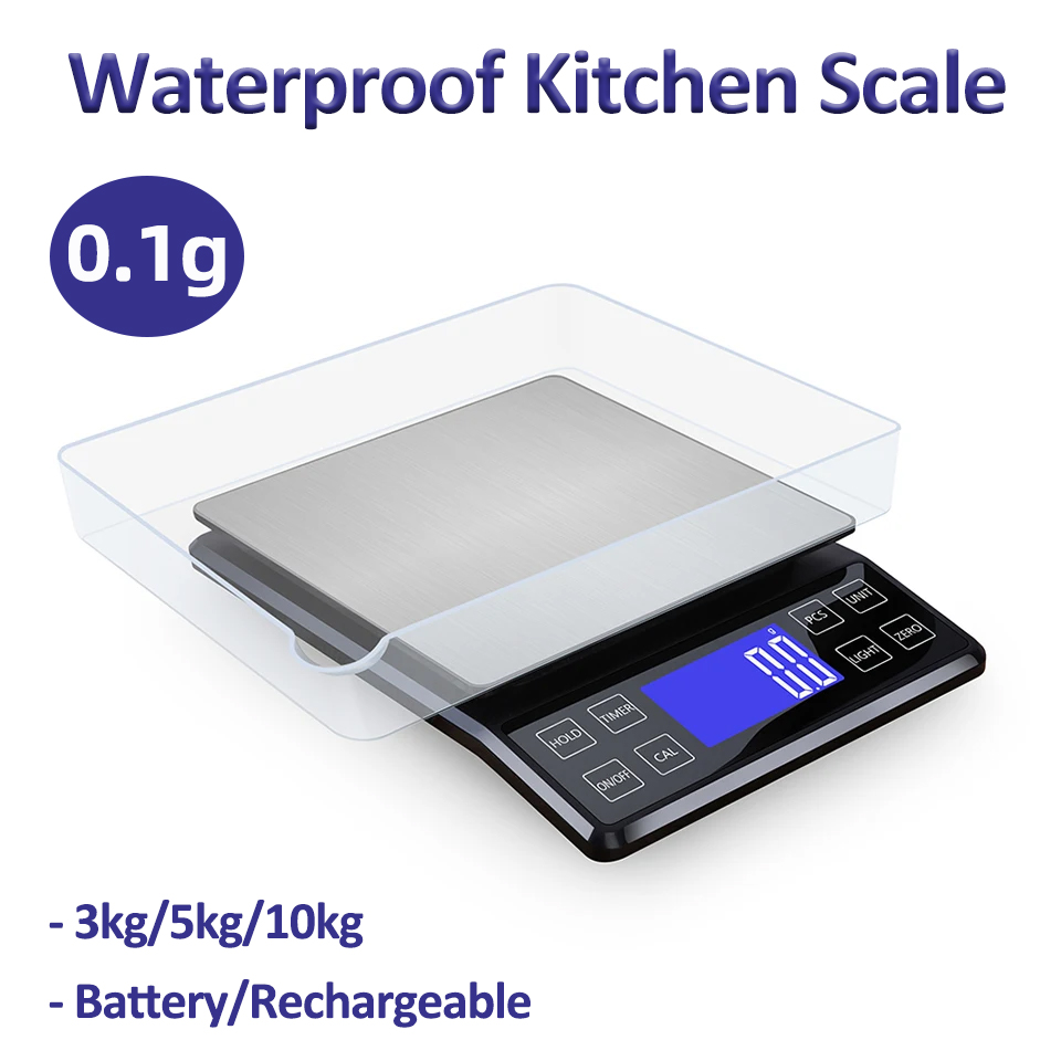 Kitchen Electronics Gadgets - ميزان المطبخ الرقمي 0.1 جرام عالي