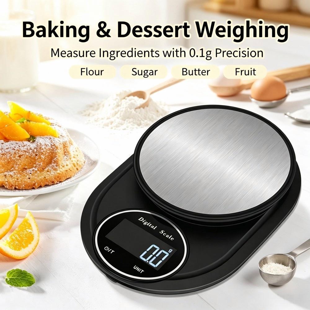 Electronics & Gadgets Starting With D - ميزان مطبخ رقمي محمول صغير بسعة