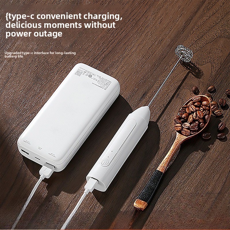 Kitchen Electronics Gadgets - خلاط كهربائي لرغوة القهوة والحليب، خفاقة