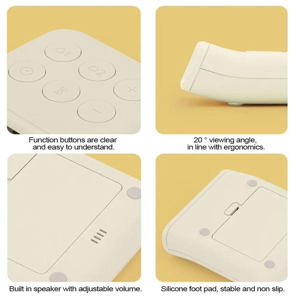 ساعة منبه إلكترونية صغيرة محمو - مراجعة Kitchen Electronics Gadgets وسعره