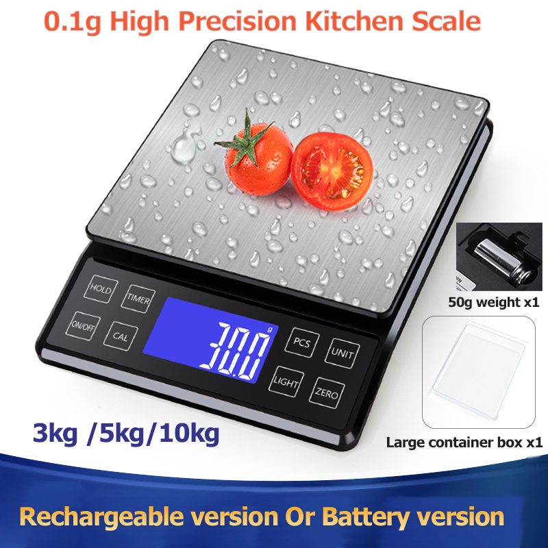 ميزان المطبخ الرقمي 0.1 جرام ع - مراجعة Kitchen Electronics Gadgets وسعره
