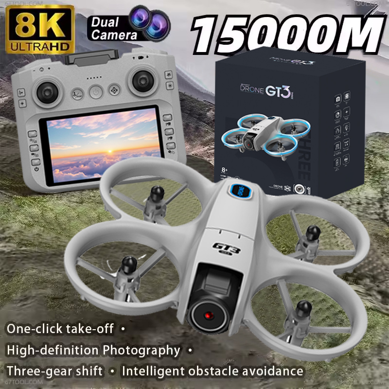 طائرة بدون طيار GT3 MINI جديدة - مراجعة New Gadgets Electronic وسعره