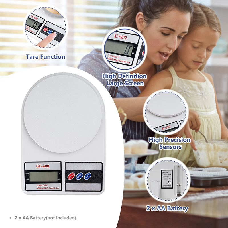 ميزان مطبخ رقمي 5 كجم/1 جم، مي - مراجعة Kitchen Electronics Gadgets وسعره