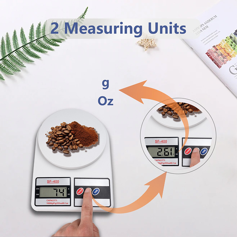 ميزان مطبخ رقمي 5 كجم/1 جم، مي - مراجعة Kitchen Electronics Gadgets وسعره